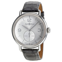 Bell and Ross WW1 Argentium Automatic Silver Dial Men's Watch BRWW1-ME-AG-S BRWW1-ME-AG-SI/SC