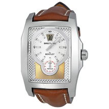 Breitling Bentley Flying B Automatic Jumping Hour Silver Dial Men's Watch A2836212-H522-443X-A20BA.1
