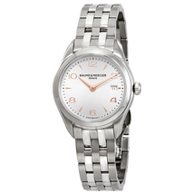 Baume et Mercier Baume and Mercier Clifton Silver Dial Ladies Watch A10175