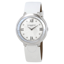 Baume et Mercier Promesse Silver Dial Ladies Watch A10177