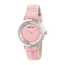 Bertha Cecelia Pink Dial Ladies Watch BR7502