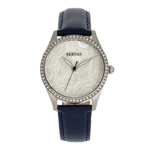 Bertha Bertha Dixie Quartz Crystal Silver Dial Ladies Watch BR9902 BR9902