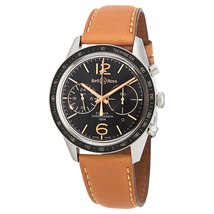 Bell and Ross Sport Heritage Flyback Chronograph Men's Watch BRV126-FLY-GMT-SCA BRV126-FLY-GMT