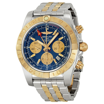 Breitling Chronomat GMT Automatic Chronograph Blue Dial Men's Watch CB042012-C858-375C