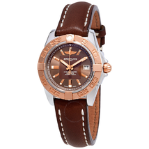 Breitling Galactic 32 Chronometer Bronze Dial Ladies Watch C71356L2/Q581