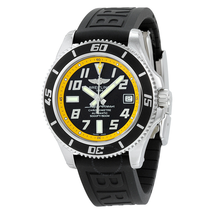 Breitling Superocean 42 Automatic Black Dial Rubber Men's Watch A1736402-BA32BKPD3 A1736402-BA32-151S-A18D.2