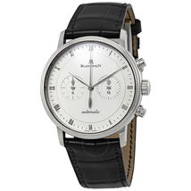 Blancpain Villeret 18 kt White Gold Chronograph Automatic Men's Watch 4082-1542-55B