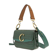 Chloe C Double Shoulder Bag- Woodsy Green C19SS191A873H0