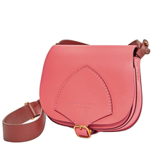 Burberry Ladies Satchel bag Runway Bright Pink Supple Leather Mini Satchel 4070033