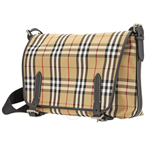 Burberry Men's Vintage Check Medium Burleigh Messenger bag 4077391