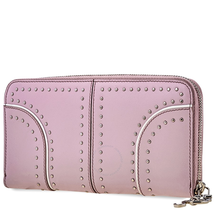 Tod's Ladies Zip Around Wallet Sella Pink Anb P.F. Ziparnd 19X10, 5 XAWANBA0400RLB0XVN