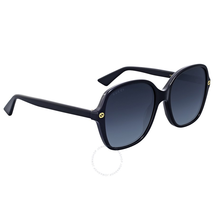Gucci Grey Gradient Square Sunglasses GG0092S 001 55