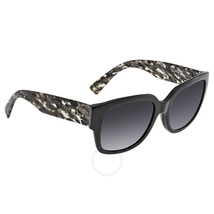 Dior Flanellef Grey Gradient Rectangular Ladies Sunglasses DIORFLANELLEF 2X556HD 56 DIORFLANELLEF 2X556HD 56