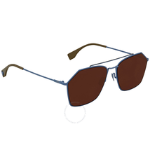 Fendi Brown Rectangular Sunglasses FF M0022/F/S MVU/70 59 FF M0022/F/S MVU/70 59