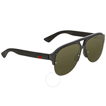 Gucci Green Aviator Men's Sunglasses GG0170S 001 59 GG0170S 001 59