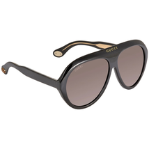 Gucci Gucci Grey Pilot Unisex Sunglasses GG0479S00161 GG0479S00161