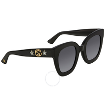 Gucci Grey Square Sunglasses GG0208S 001 49 GG0208S 001 49
