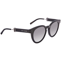Marc Jacobs Marc Jacobs Dark Grey Gradient Round Unisex Sunglasses MARC129S080750 MARC129S080750