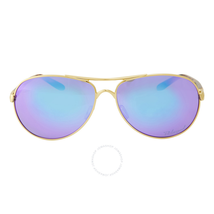 Oakley Feedback Violet Irid Polarized Ladies Sunglasses OO4079-407918-59