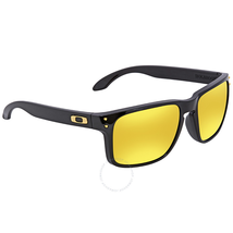 Oakley Holbrook 24K Iridium Square Sunglasses OO9102 9102E3 55 OO9102 9102E3 55