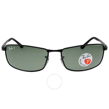 Ray Ban Green Classic G-15 Men's Polarized Sunglasses RB3498 002/9A 61-17 RB3498 002/9A 61-17