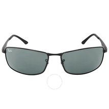 Ray Ban RB3498 Green Classic Sunglasses RB3498 002/71 64-17 RB3498 002/71 64-17