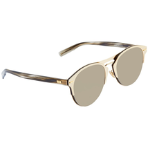 Dior Chrono Gold Mirror Aviator Men's Sunglasses DIORCHRONOF-67