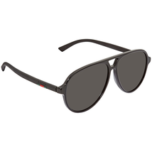 Gucci Gucci Grey Polarized Pilot Men's Sunglasses GG0423S00258 GG0423S00258