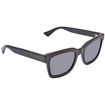 Gucci Gucci Grey Square Men's Sunglasses GG0001S 001 52 GG0001S 001 52