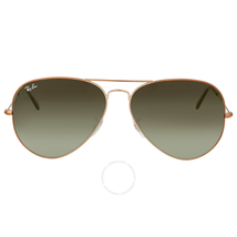 Ray Ban Green Gradient Aviator Sunglasses RB3026 9002A6 62
