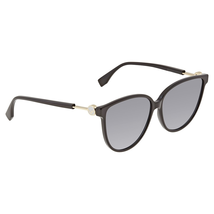 Fendi Fendi F is Fendi Grey Shaded Butterfly Ladies Sunglasses FF0345S807GB59 FF0345S807GB59