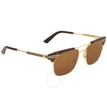 Gucci Brown Square Sunglasses GG0287S 003 52 GG0287S 003 52