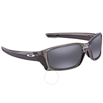 Oakley Straightlink Black Iridium Rectangular Asia Fit Sunglasses OO9336-933601-58