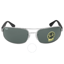 Ray Ban Ray-Ban Active Gunmetal Frame Green Lens Sunglasses RB3445 004 61 RB3445 004 61
