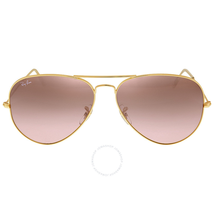 Ray Ban Ray-Ban Silver Pink Mirror 62 mm Sunglasses RB3025 001/3E 62 RB3025 001/3E 62-14