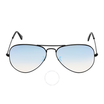 Ray Ban Aviator Flash Blue Gradient Flash Sunglasses RB3025 002/4O 58-14 RB3025 002/4O 58-14