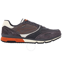 Geox Sandford Grey/Orange Sneaker- Size 44 U44S7A 020FU