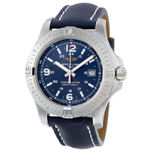 Breitling Colt Blue Dial Blue Leather Men's Watch A7438811-C907BLLT A7438811-C907-105X-A20BA.1