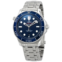 Omega Seamaster Automatic Blue Dial Men's Steel Watch 210.30.42.20.03.001