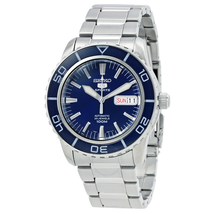 Seiko Fifty Five Fathoms Automatic Blue Dial Men's Watch SNZH53