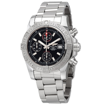 Breitling Avenger II Chronograph Automatic Volcano Black Dial Men's Watch A13381111B1A1