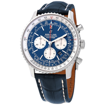 Breitling Navitimer 1 Chronograph Automatic Chronometer Auora Blue Dial Men's Watch AB0127211C1P1