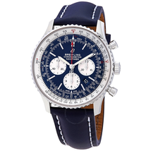 Breitling Navitimer 1 Chronograph Automatic Chronometer Aurora Blue Dial Men's Watch AB0127211C1X1