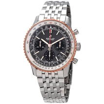 Breitling Navitimer 1 Chronograph Automatic Chronometer Stratos Gray Men's Watch UB0121211F1A1