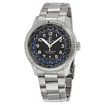 Breitling Navitimer 8 Unitime Automatic Black Dial Men's Watch AB3521U41B1A1