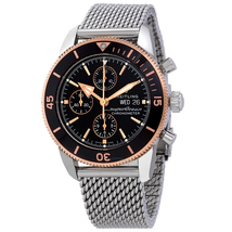 Breitling Superocean Heritage II Chronograph Automatic Chronometer Black Dial Men's Watch U13313121B1A1