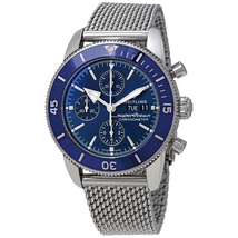 Breitling Superocean Heritage II Chronograph Automatic Chronometer Blue Dial Men's Watch A13313161C1A1