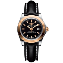 Breitling Galactic 32 Quartz Chronometer Black Dial Ladies Watch C7133012/BF65-132Z