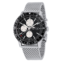 Breitling Chronoliner Black Dial Stainless Steel Automatic Men's Watch Y2431012/BE10MSS Y2431012-BE10-152A
