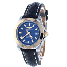 Breitling Galactic 32 Sleek Quartz Chronometer Blue Dial Ladies Watch C7133012/C952-123Z